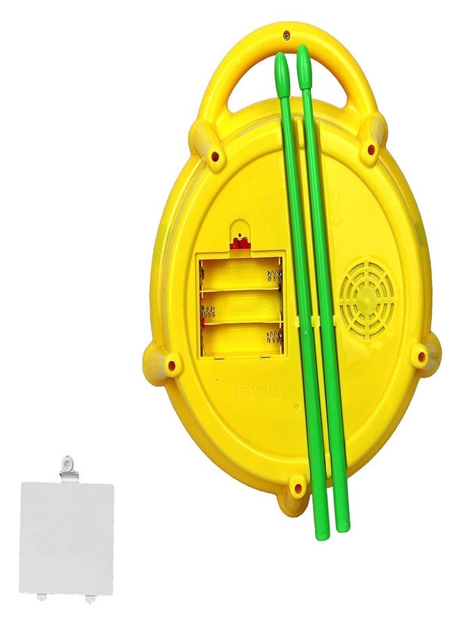 بلوتوفيت طبلة موسيقية من بلوتوفيت مزودة بأضواء ثلاثية الأبعاد للأطفال - Image 5